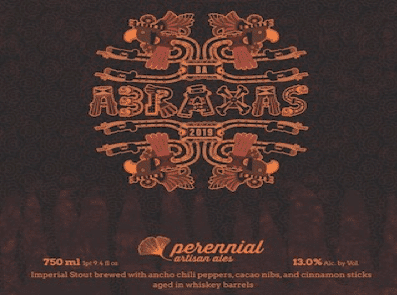 Barrel Aged Abraxas Perennial Artisan Ales