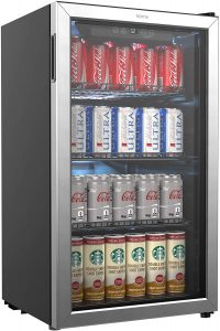 hOmeLabs Beverage Refrigerator