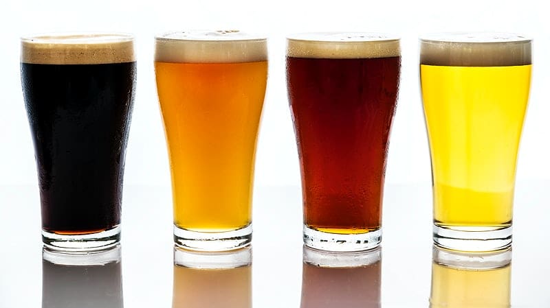 beer glasses image