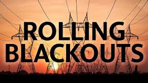 rolling blackouts power lines