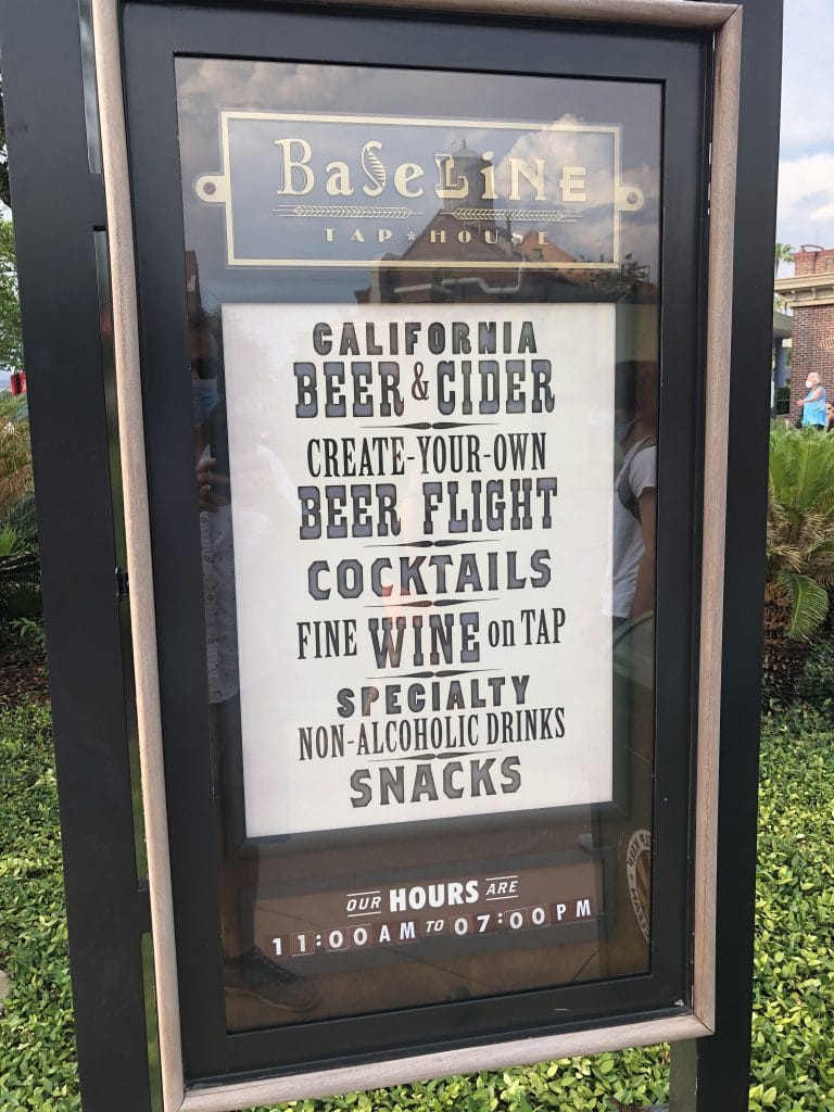 Best Beer at Disney World - Baseline Tap House