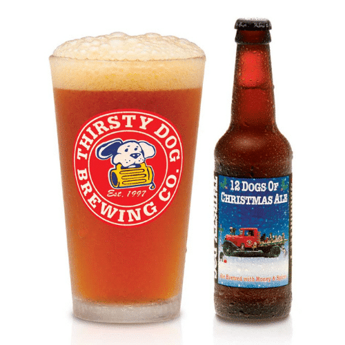 12 Dogs of Christmas Ale Thirsty Dog Brewing Co