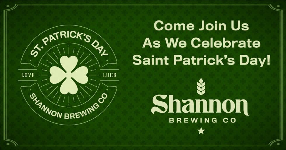 St. Patrick's Day at Shannon Brewing Company
