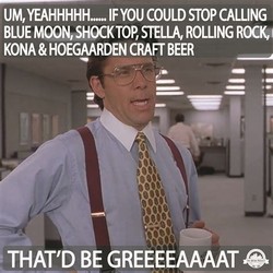 Office space beer meme