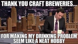 Thank you craft beer